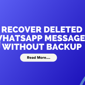 Recover deleted whatsapp messages without backup CodeIncept