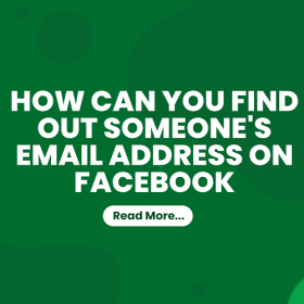 How can you find out someone's email address on facebook CodeIncept